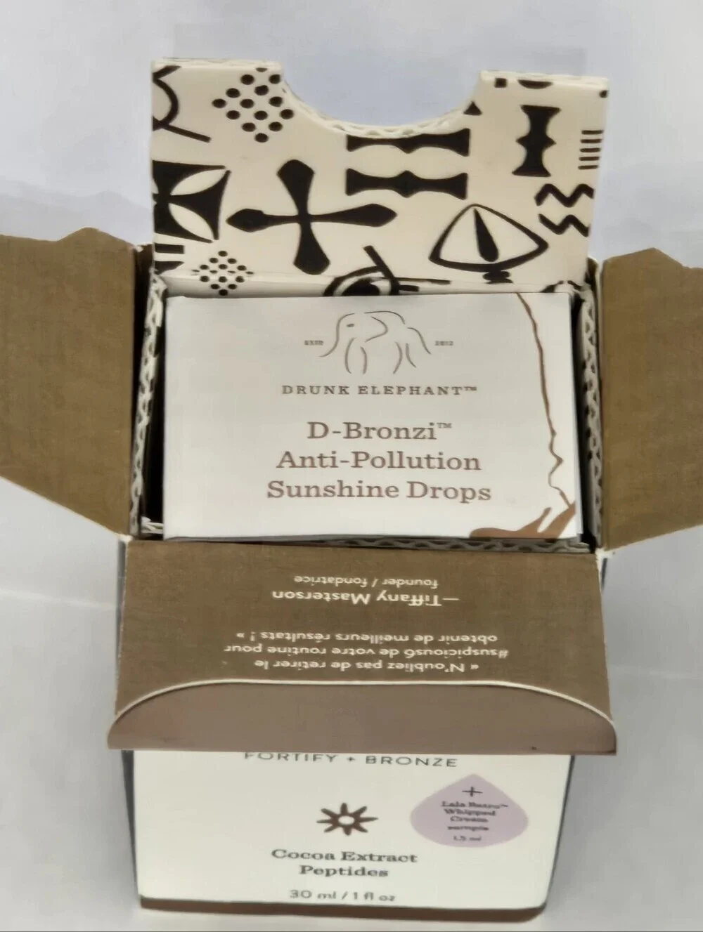 Drunk Elephant D-Bronzi Anti-Pollution Sunshine Drops 30ml New